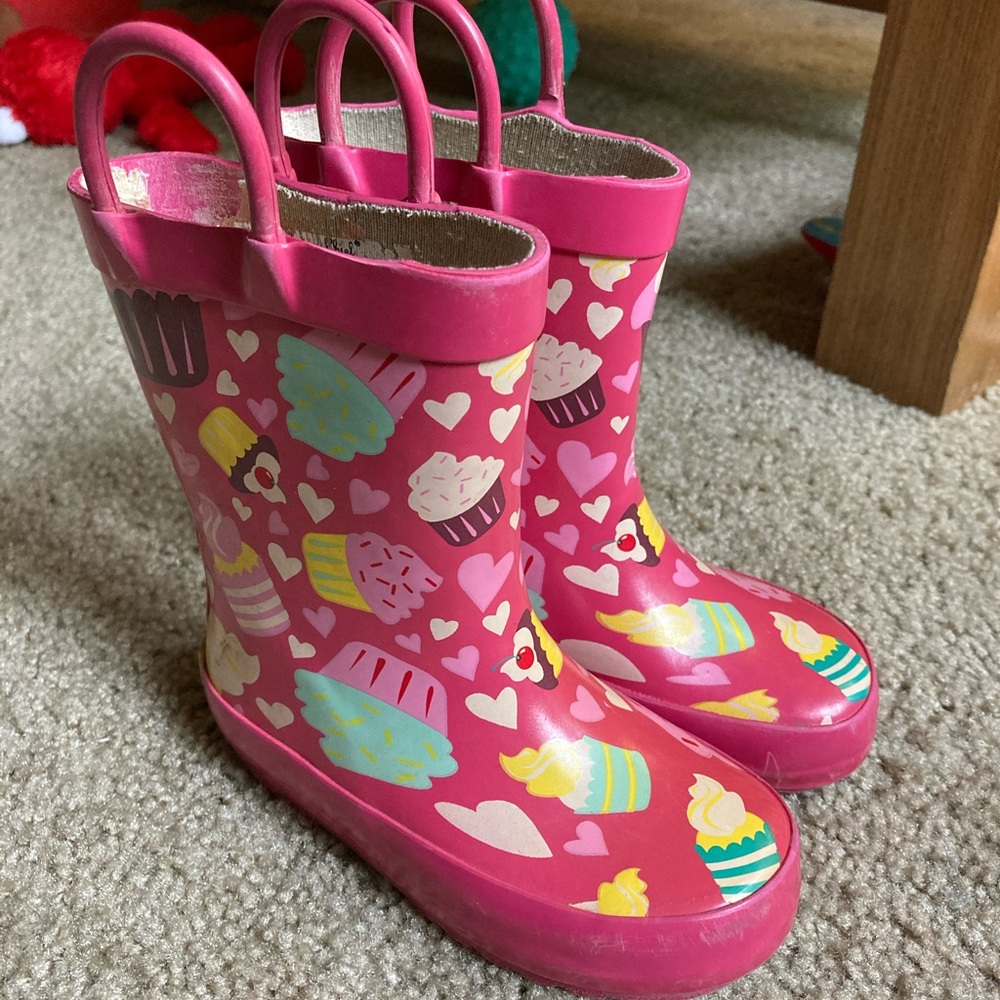 Cupcake Rain Boots